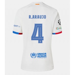 Barcelona Ronald Araujo #4 Gostujuci Dres 2023-24 Kratak Rukavima